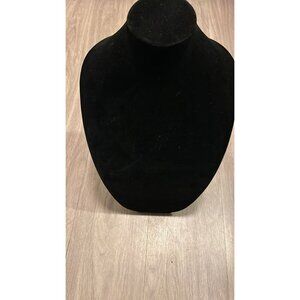 Jewelry Stand Display Darice Form 15 Inch Black Velvet Neck Chest 2025-336 3D